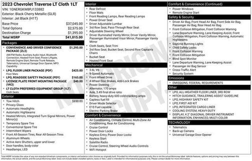 2023 Chevrolet Traverse LT Cloth