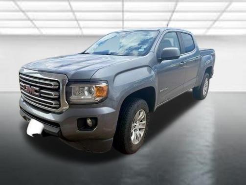 Satin Steel Metallic 2018 GMC Canyon SLE