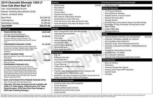 2019 Chevrolet Silverado 1500 LT