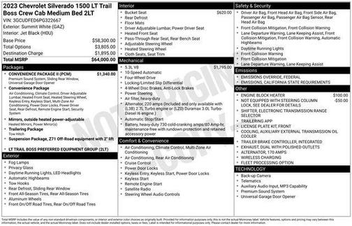 2023 Chevrolet Silverado 1500 LT Trail Boss