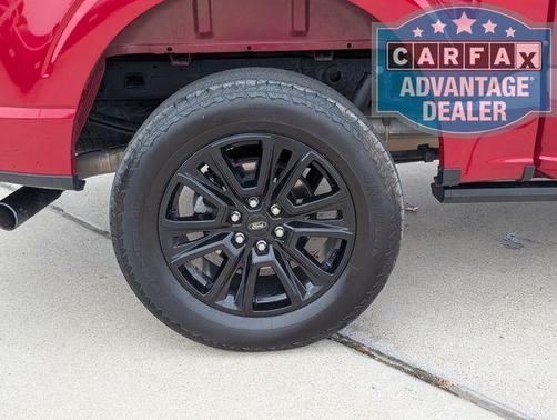 Rapid Red Metallic Tinted Clearcoat 2025 Ford F-150 Platinum