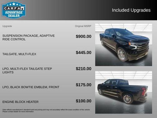 Black 2023 Chevrolet Silverado 1500 High Country