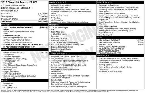 2025 Chevrolet Equinox LT