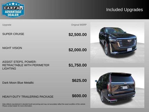 2022 Cadillac Escalade ESV Premium Luxury Platinum