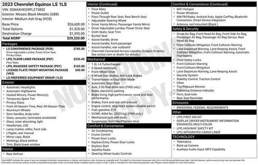 2023 Chevrolet Equinox LS