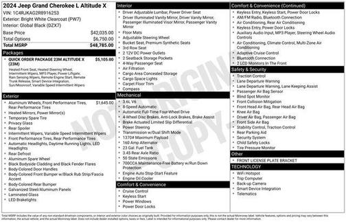 2024 Jeep Grand Cherokee L Laredo