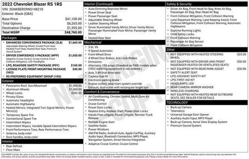 2022 Chevrolet Blazer RS