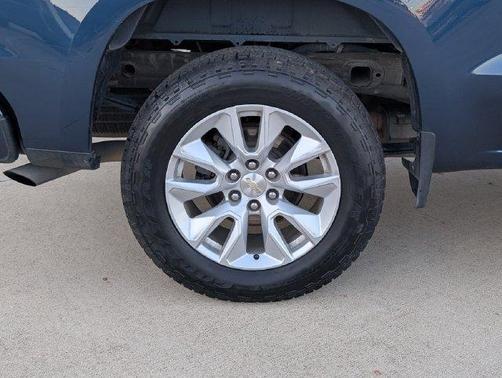 Northsky Blue Metallic 2021 Chevrolet Silverado 1500 Custom