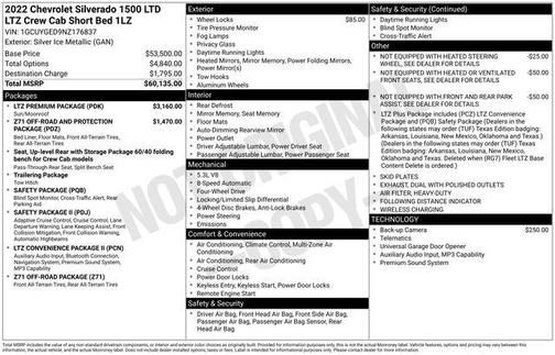 2022 Chevrolet Silverado 1500 Limited LTZ