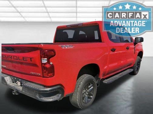 Red 2025 Chevrolet Silverado 1500 Custom Trail Boss
