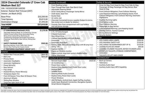2024 Chevrolet Colorado LT