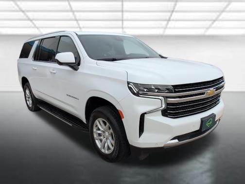 Summit White 2024 Chevrolet Suburban LT