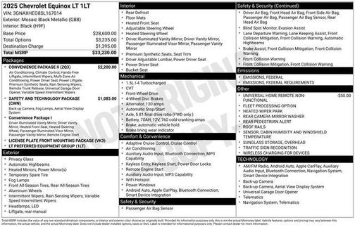 2025 Chevrolet Equinox LT