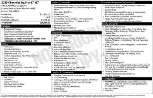 2025 Chevrolet Equinox LT