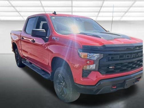 Red 2025 Chevrolet Silverado 1500 Custom Trail Boss