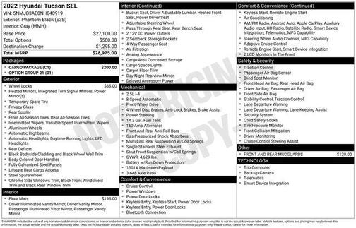 2022 Hyundai TUCSON SEL