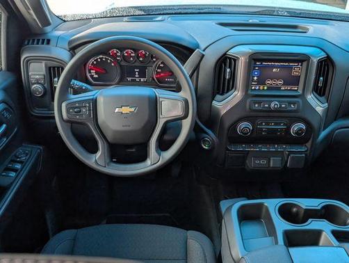 Summit White 2026 Chevrolet Silverado 1500 Custom