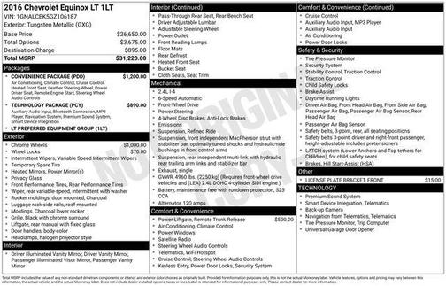 2016 Chevrolet Equinox LT