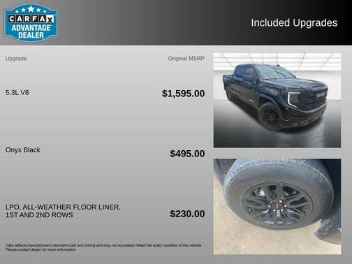 Onyx Black 2024 GMC Sierra 1500 Elevation