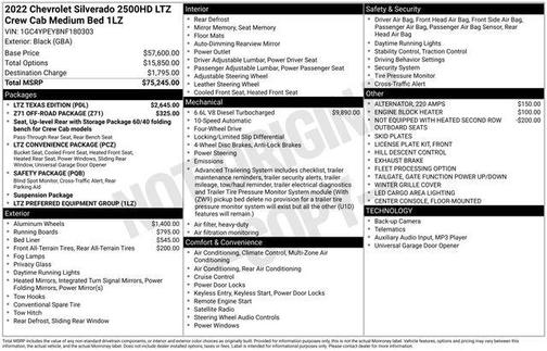 2022 Chevrolet Silverado 2500 LTZ