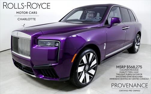Commissioned Collection Twilight Purple 2025 Rolls-Royce Cullinan SUV