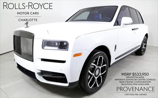 White 2023 Rolls-Royce Cullinan SUV