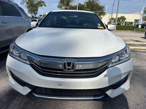 White Orchid Pearl 2017 Honda Accord Sport SE