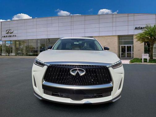 Radiant White 2027 INFINITI QX60 LUXE FWD