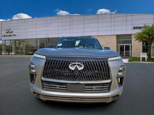 Dynamic Metal/Black Obsidian 2026 INFINITI QX80 AUTOGRAPH AWD