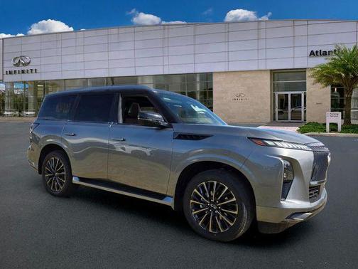 Dynamic Metal/Black Obsidian 2026 INFINITI QX80 AUTOGRAPH AWD