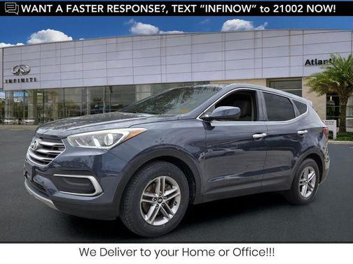 Marlin Blue 2018 Hyundai Santa Fe Sport 2.4L