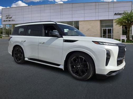 Radiant White 2026 INFINITI QX80 SPORT AWD