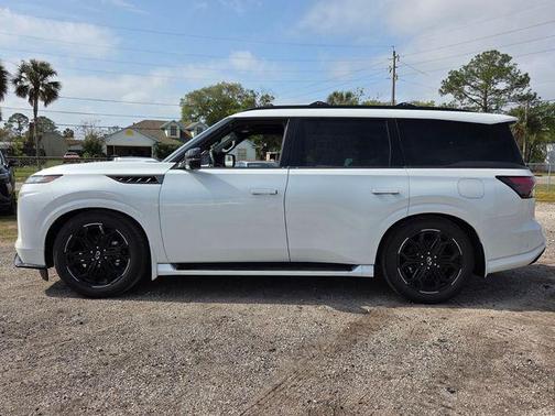 Radiant White 2026 INFINITI QX80 SPORT AWD
