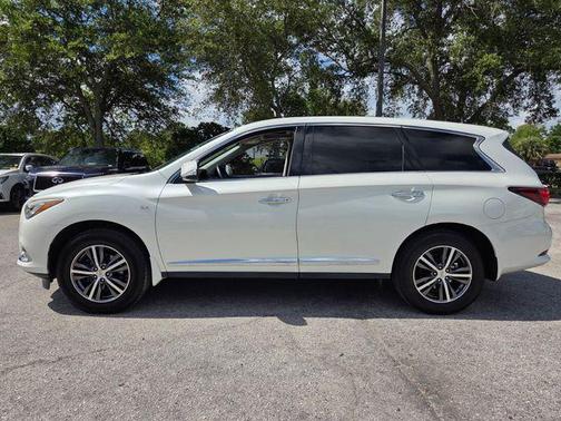 Majestic White 2019 INFINITI QX60 Pure
