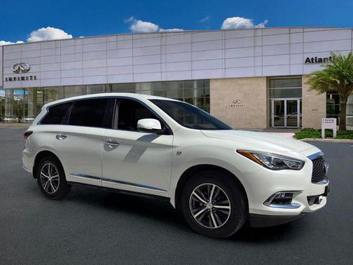 Majestic White 2019 INFINITI QX60 Pure