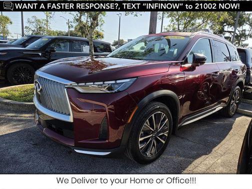Bordeaux 2026 INFINITI QX60 LUXE FWD