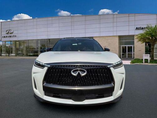 Radiant White/Black Obsidian 2027 INFINITI QX60 AUTOGRAPH