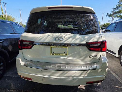 Moonstone White 2022 INFINITI QX80 PREMIUM SELECT