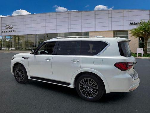 Moonstone White 2022 INFINITI QX80 PREMIUM SELECT