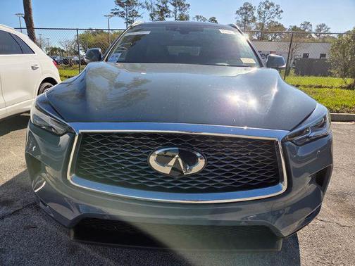 Slate Gray 2022 INFINITI QX50 ESSENTIAL AWD