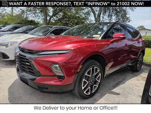 Radiant Red Tintcoat 2023 Chevrolet Blazer RS