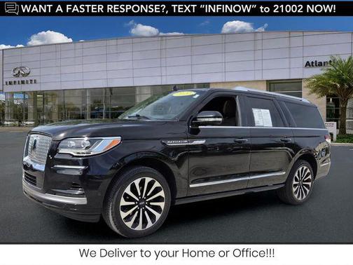 Black Metallic 2022 Lincoln Navigator Reserve
