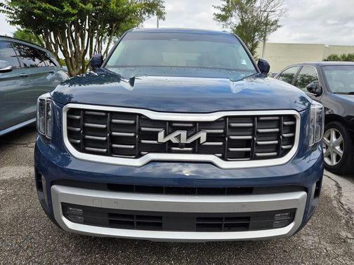 Midnight Lake Blue 2025 Kia Telluride SX