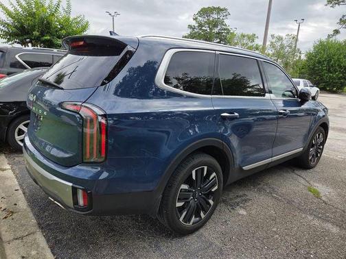 Midnight Lake Blue 2025 Kia Telluride SX