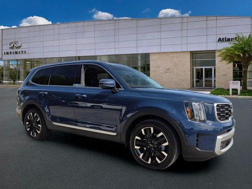 Midnight Lake Blue 2025 Kia Telluride SX