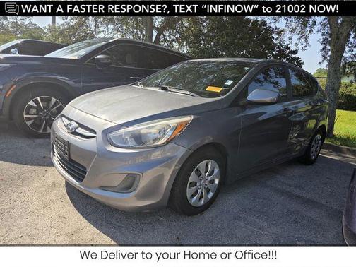Triathlon Gray Metallic 2017 Hyundai Accent SE