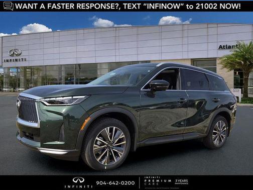 Deep Emerald 2027 INFINITI QX60 LUXE AWD