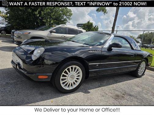 Evening Black 2004 Ford Thunderbird Base
