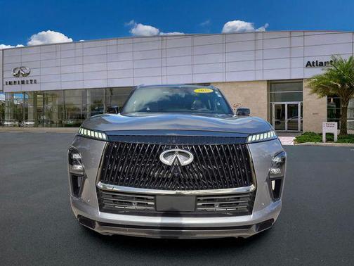 Dynamic Metal/Black Obsidian 2025 INFINITI QX80 AUTOGRAPH AWD