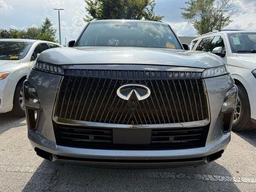 Dynamic Metal/Black Obsidian 2025 INFINITI QX80 AUTOGRAPH AWD